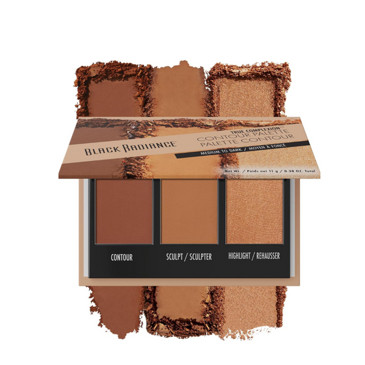 BLACK RADIANCE Palette de contour & highlight Medium to Dark