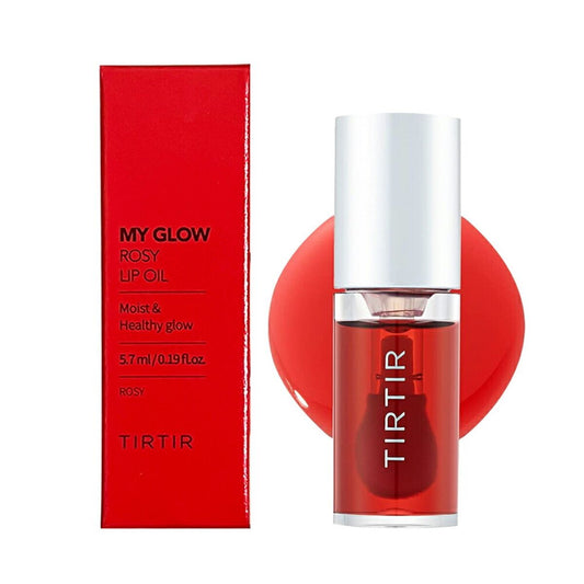 TIRTIR Huile à lèvres Glow Lip Rose