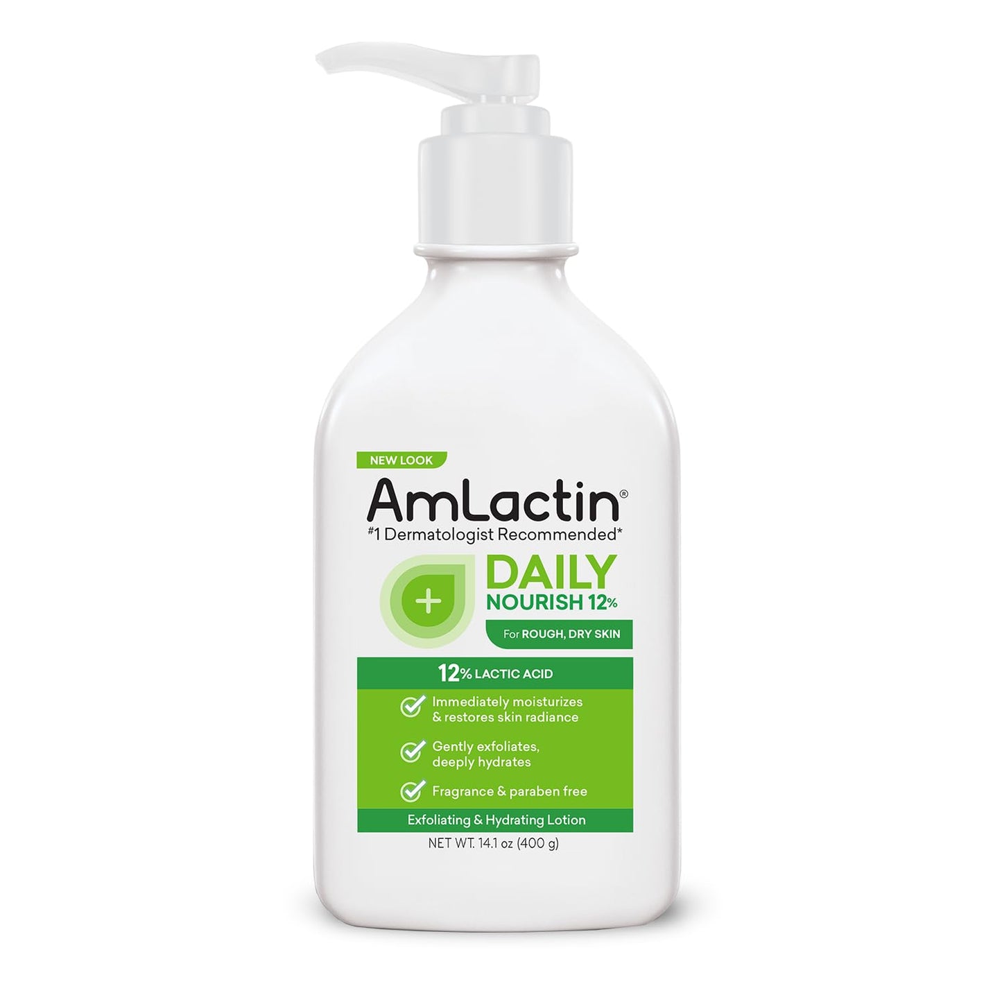 AMLACTIN Lait exfoliant hydratant à l'acide lactique 12%