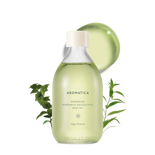 AROMATICA Huile d'eveil corporel Peppermint + Eucalyptus