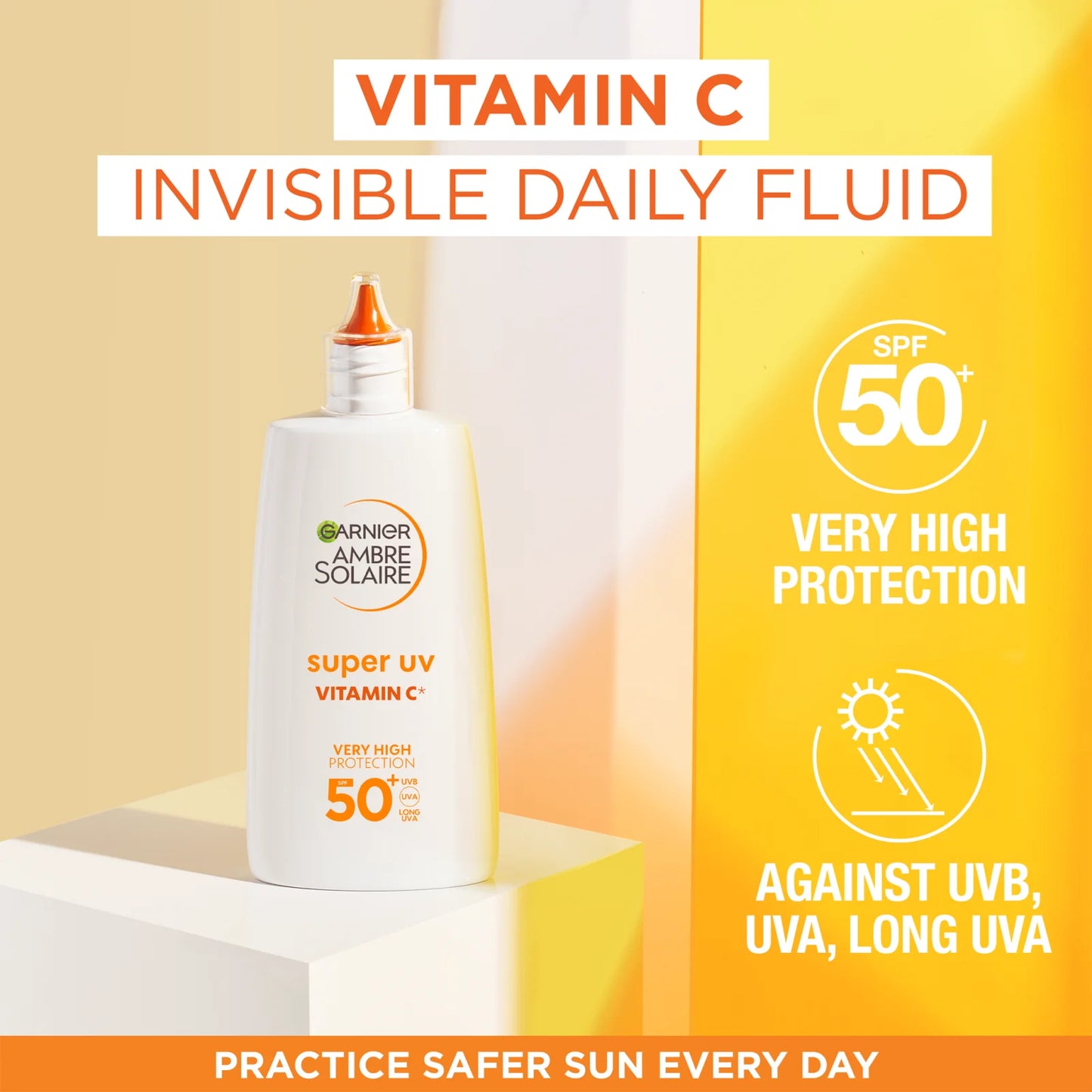 GARNIER Fluide solaire anti-tâches Super UV SPF 50+