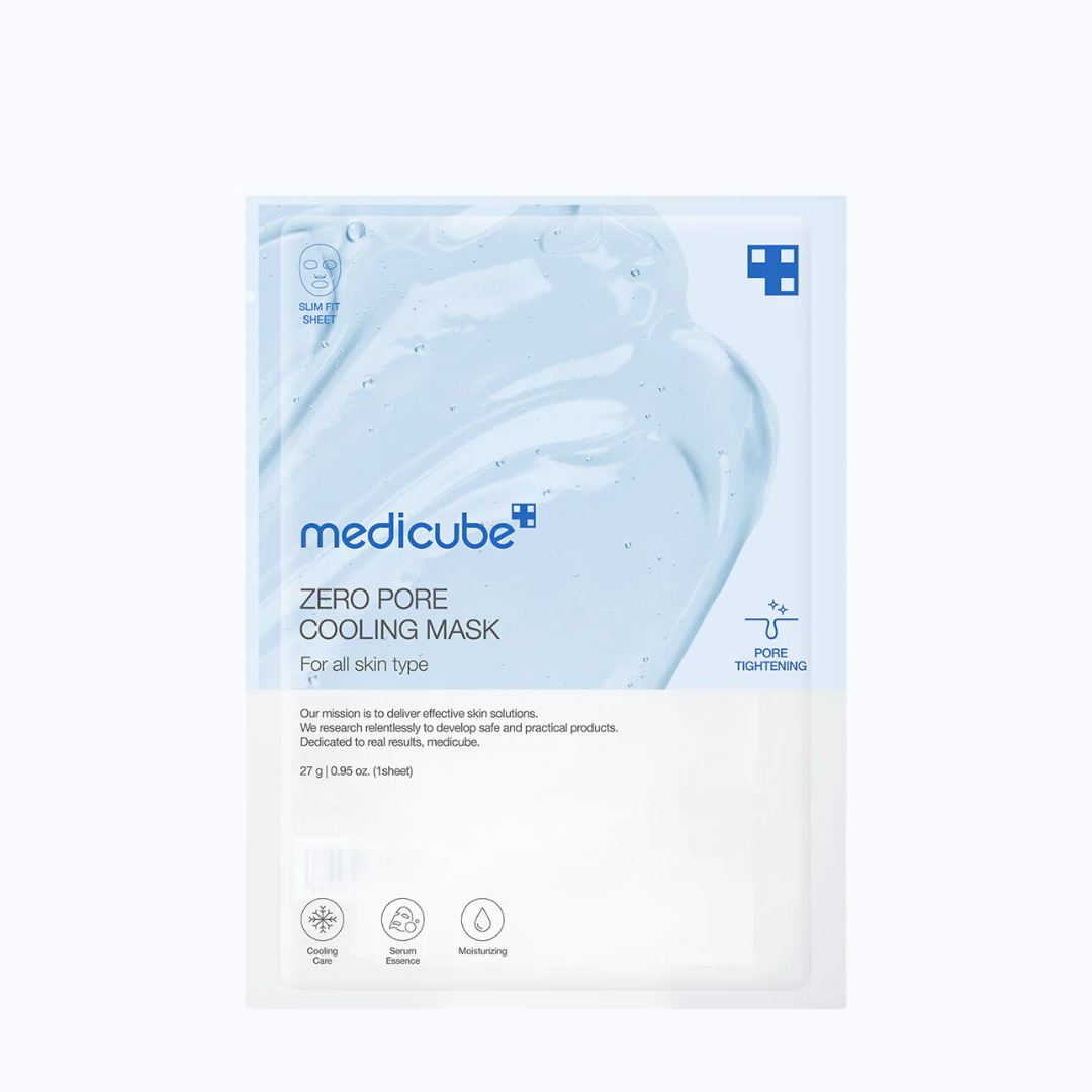 MEDICUBE Masque en tissu anti-pores dilatés Zero Pore Cooling