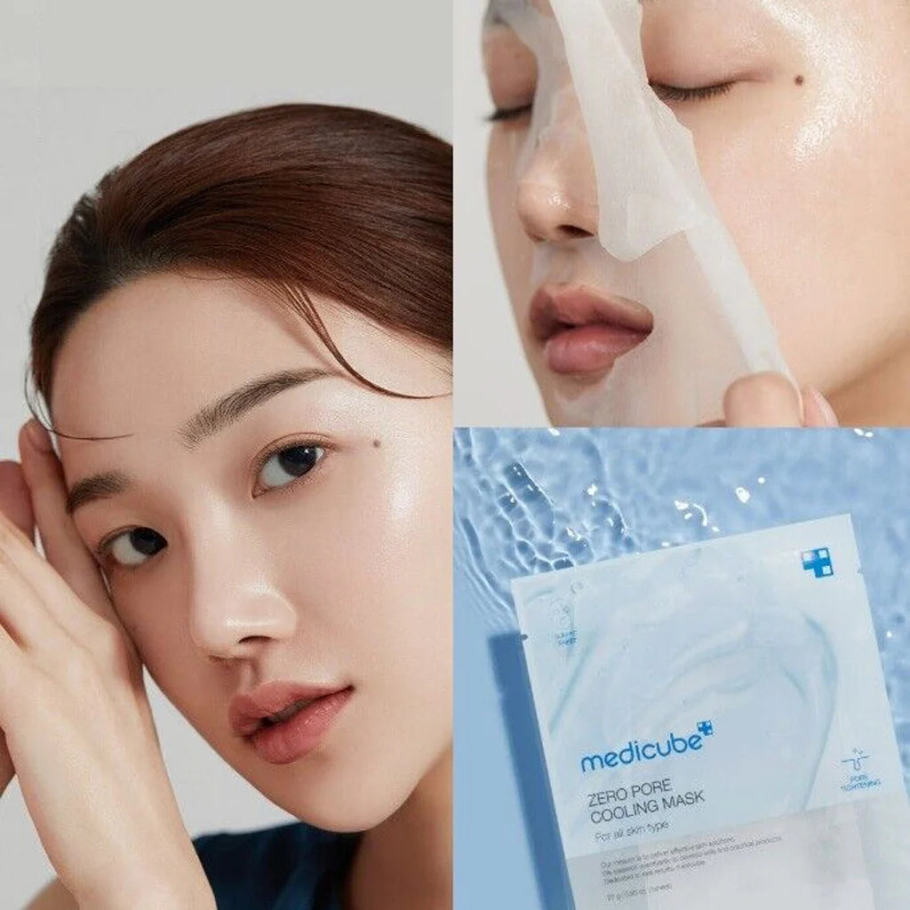 MEDICUBE Masque en tissu anti-pores dilatés Zero Pore Cooling