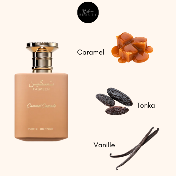 PARIS CORNER Eau de parfum Taskeen Caramel Cascade