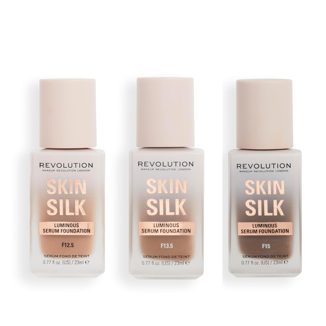 REVOLUTION Fond de teint sérum lumineux Skin Silk