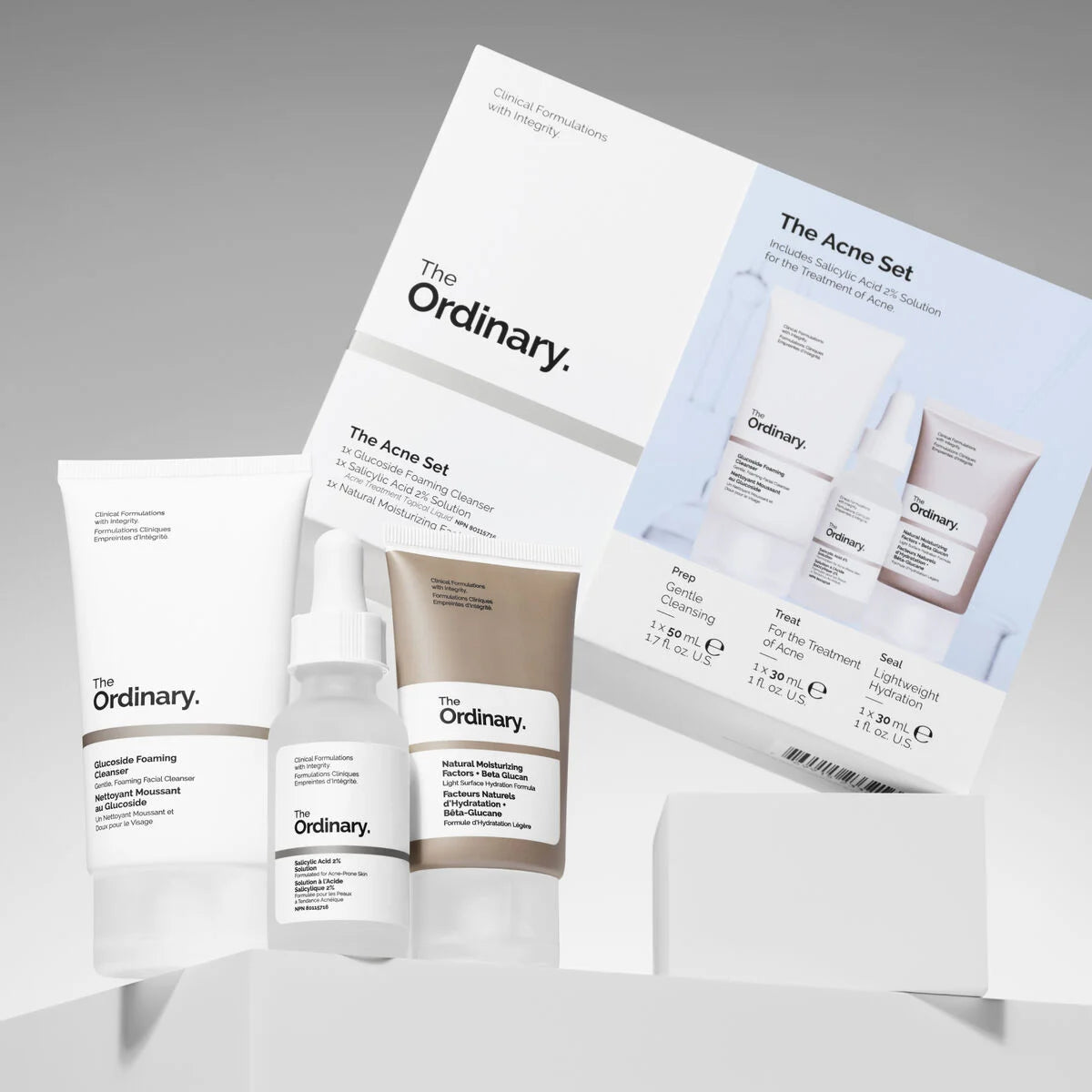 THE ORDINARY Coffret The Acne set