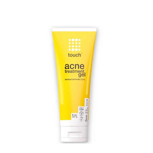 TOUCH Gel anti-acné visage & corps Peroxyde de Benzoyle 2,5%